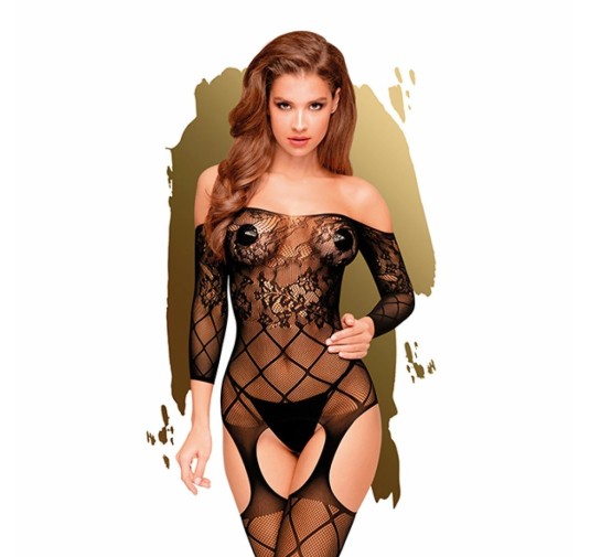 Bodystocking - Penthouse Top-Notch Black S/L